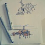 Ka-26 permetező helikopter rajz