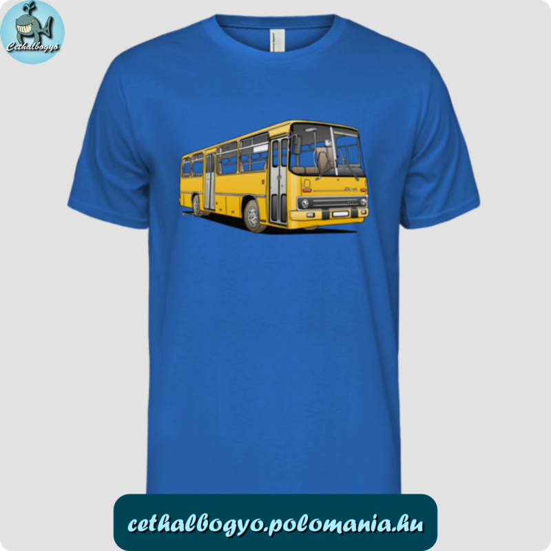 Férfi - Imperial póló Ikarus 266 busz mintával Legújabb pólómintánk egy klasszikus magyar Ikarus 266 távolsági buszról készült rajz. Tedd színesebbekké a hétköznapokat egy különleges busz mintás pólóval, pulcsival, bögrével, vagy praktikus kiegészítővel. Ajánljuk mindenkinek a figyelmébe, aki szereti a buszokat és a retro magyar tömegközlekedési eszközöket. Nagyszerű meglepetés lehet, buszsofőr vagy busz rajongó ismerősödnek, karácsonyra születésnapra vagy csak úgy ha mosolyt csalnál az arcára egy különleges mégis praktikus Ikarus buszos póló vagy ajándék. További buszos mintánkat itt éred el: https://cethalbogyo.polomania.hu/termekek/busz-es-trolibusz-minta?kat=osszes Cethalbogyó Ez a termékünk egy klasszikus unisex rövidujjú póló kerek nyakkivágással! 100% pamutból készül, megerősített, duplán hajtott nyakrésszel. A 190 g/m2-os anyagvastagság és a szegélyek mentén duplán varrt anyag biztosítja a kiváló minőséget és tartósságot. Kényelmes viselet minden évszakban!